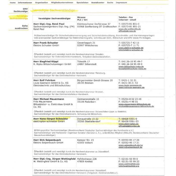 21.02.2022 Liste vereidigter Sachverständige VDB 1